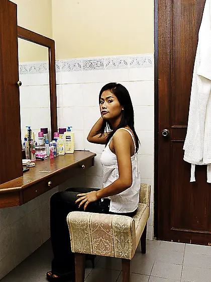 First asian big tits