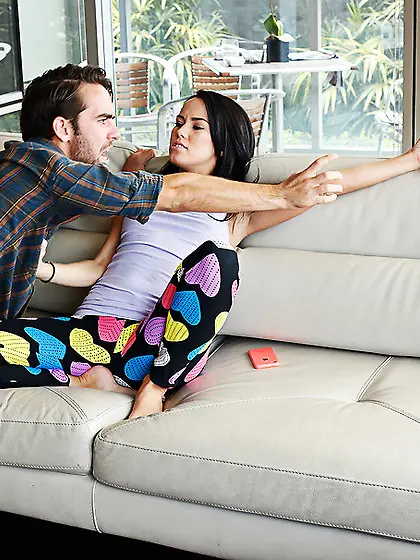 Horny guy banging cute