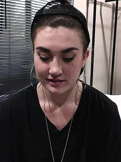 Natural tits step daughter