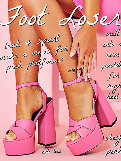 HIGH HEELS & FEMALE FOOTWEAR FETISH CAPTIONS (OC)