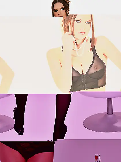 Stunning Marjana Horstmann loves to wear sexy tight lingerie all