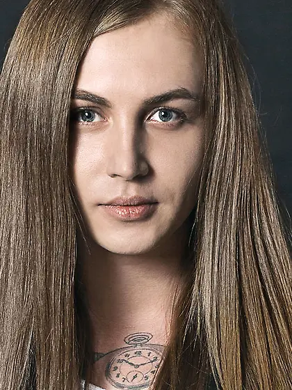 White transgender alexarl striptease