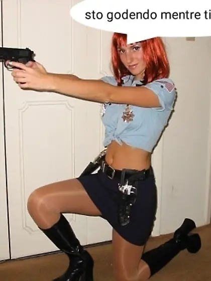 Andrea vs police woman