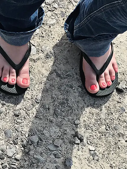 Redhead College Feet