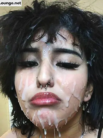 Latina with braces AND CUM