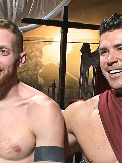 Red gay tortured wax