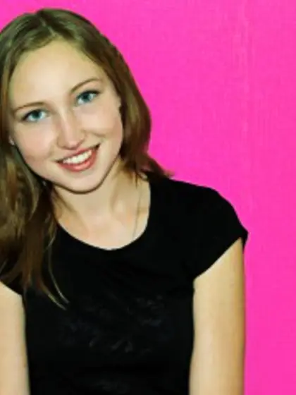 Blonde Teen Bunny Dancing.