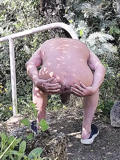 Balade nu dans la nature