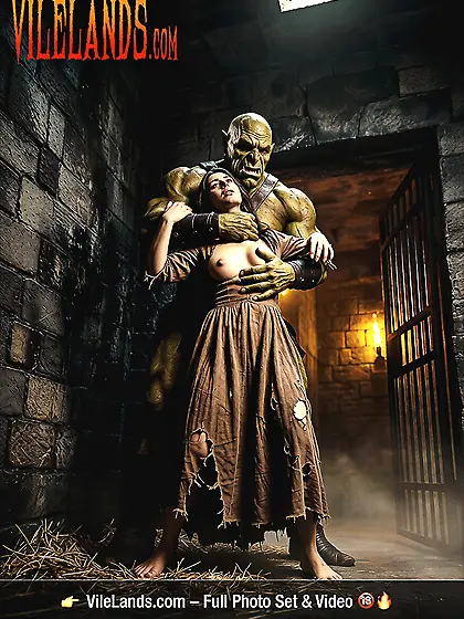 Orc Porn,  Slave Girl Gets Trained - VileLands. com