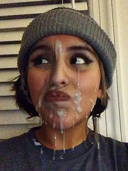 Latina with braces AND CUM