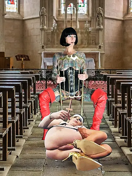 AO blasphemische Hurenfotze Cleo