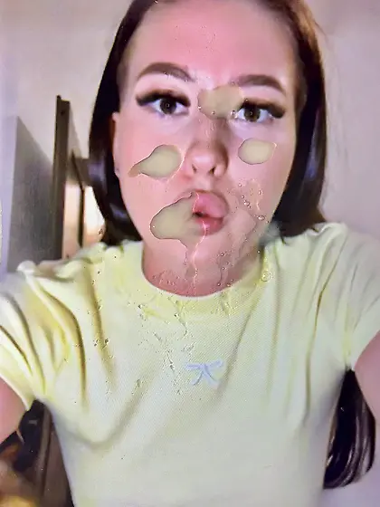 Sexy bimbo slut polina kulikovskaya is a cum taker