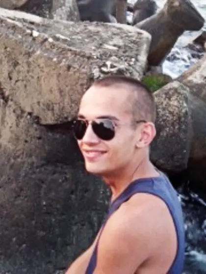 Brunette Young Man Jason Lover Close Up.