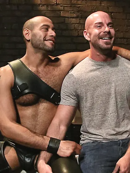 Bald dudes ready ass