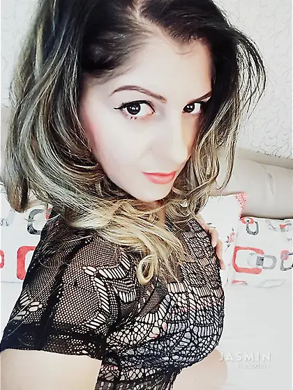 Real brown eyes girl