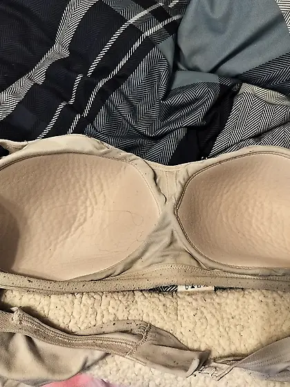 Just took my bra off for a black stranger!!