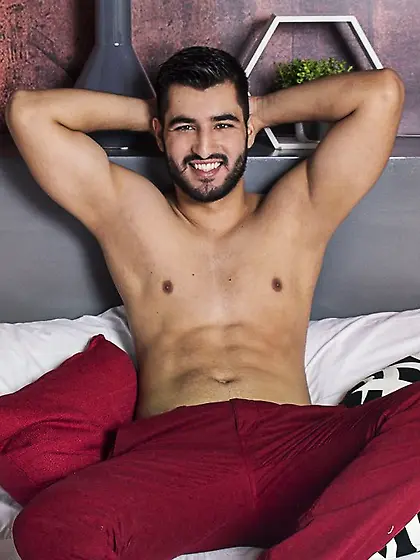 Latin man JackDiaz like to snapshot and close...