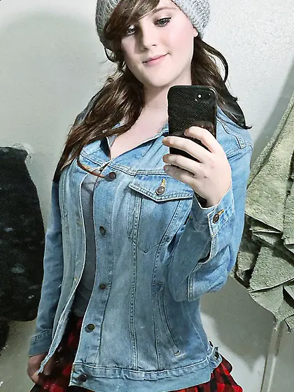 Pretty Tgirl Plaid Skirt