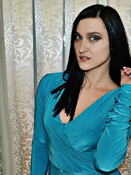 White teen black hair