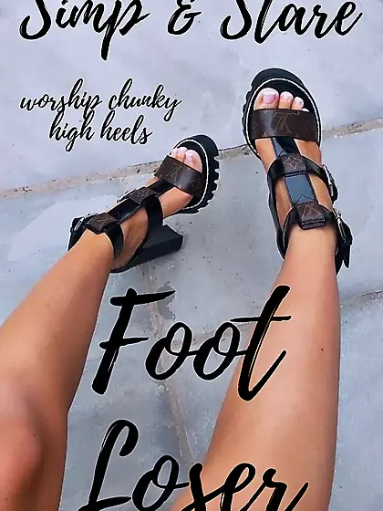 HIGH HEELS & FEMALE FOOTWEAR FETISH CAPTIONS (OC)