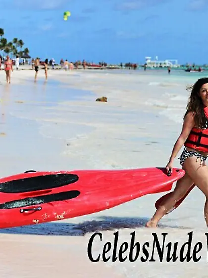 Casey Batchelor Flaunting Her Busty Body