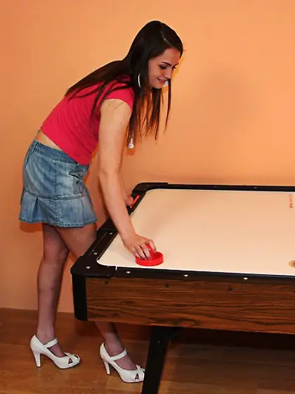 Brunette girl Tori Black with sexy tight ass gets nude and gives