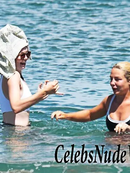 Jessica Woodley & Georgia Toffolo Bikini