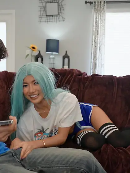 Clara Trinity takes rock hard cock deep in her exotic pussy