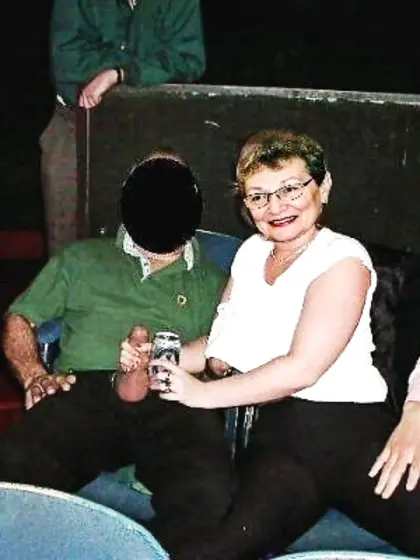 Gisela night out at local bar