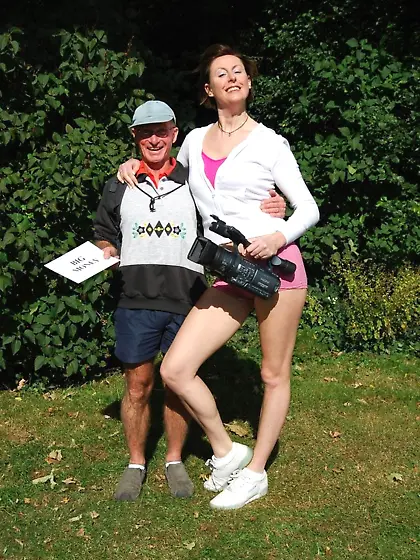 Brunette lara latex grey