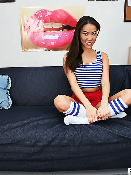 Slutty asian teen chick