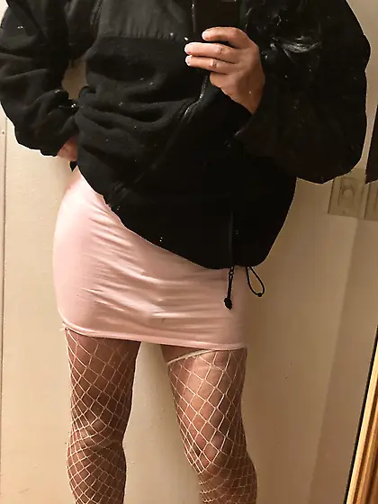 Sissy bitch getting ready to prowl truck stops