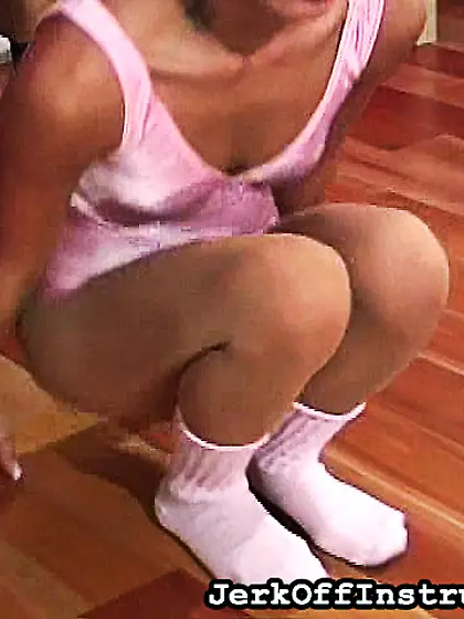 Ballerina pink suit demonstrates