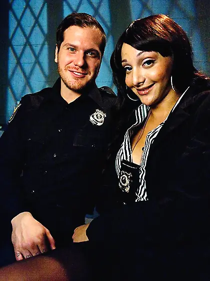 Male cop shocking surprise