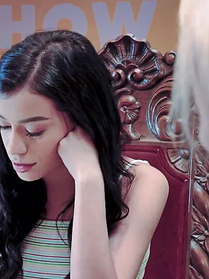 Hot stepmom eventually joins