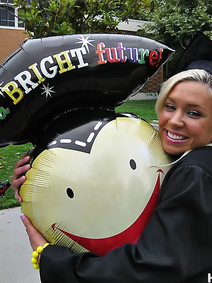 Uniformed blonde gets her cunt pumped and toyed then gets a humi