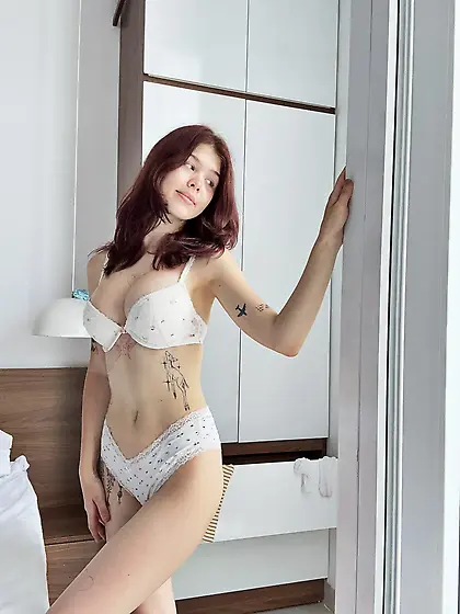 White lingerie