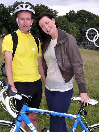 Brunette lara latex blonde