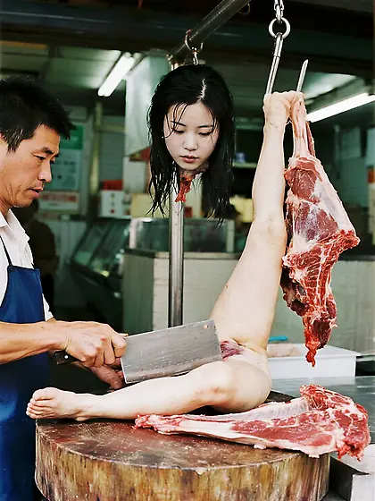 Beautiful Asia meatgirls generated by AI