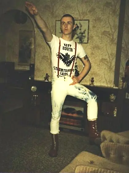 Skinhead gay sex boots