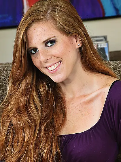 Delicious redhead teen