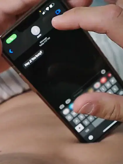 Sneaky bathroom sex between a bald dude and a slutty teen