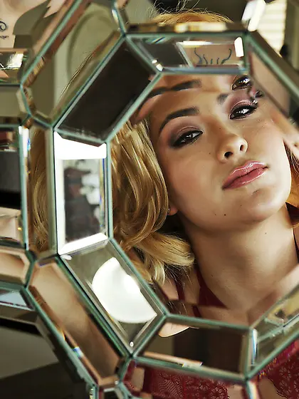 Big tits blonde creampied after sizzling...