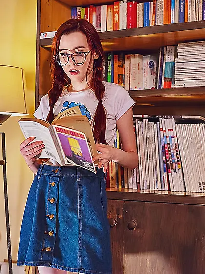 Hottest girl exploring her sexuality across sexy pictures