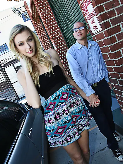 Cute white wife shamelessly agrees to take black dick for husban