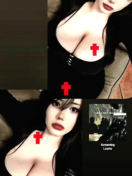 Azul la chica de mi ciudad más tetona