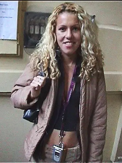 Hot POV scene with a slutty blondie that gets picked up from the