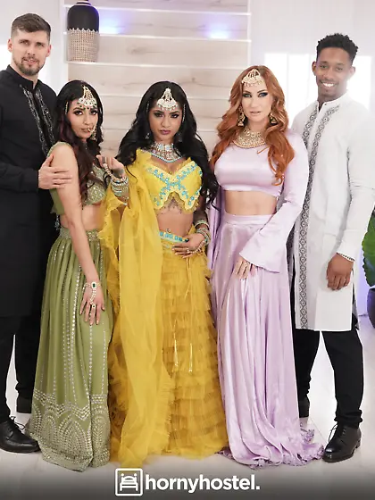 Desi sluts swap cock!