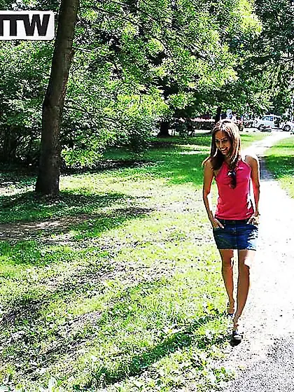 Super-Fucking-Hot ladies outdoor orgy on the road