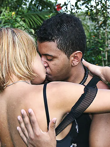 Aline Santos ass licked and fucked